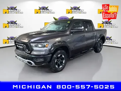 Gray 2020 Ram 1500 Rebel for sale in Michigan Center, MI