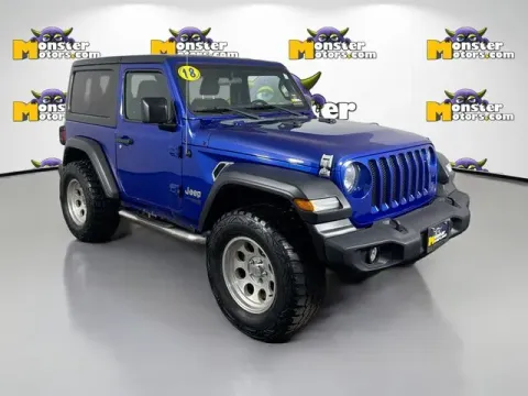 Another view of 2018 Jeep Wrangler Sport for sale in Michigan Center, MI at Monster Motors - Jackson, MI