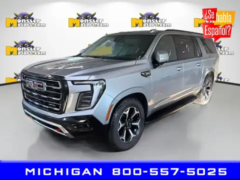 Blue 2025 GMC Yukon XL AT4 for sale in Michigan Center, MI