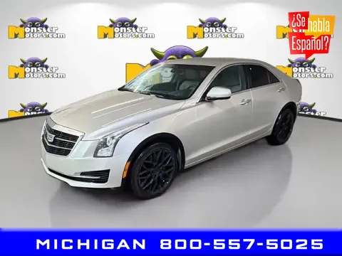 Gray 2015 Cadillac ATS 2.0L Turbo for sale in Michigan Center, MI