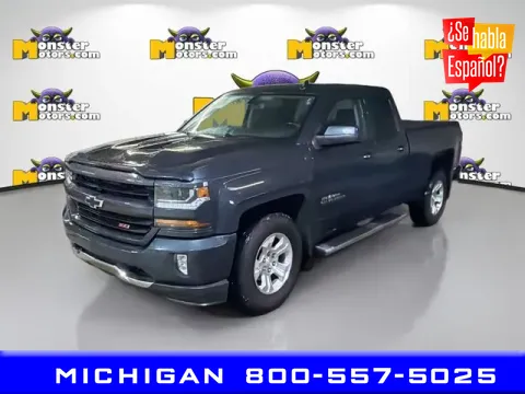 Gray 2018 Chevrolet Silverado 1500 LT for sale in Michigan Center, MI