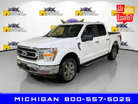 Blue 2021 Ford F-150 for sale in Michigan Center, MI