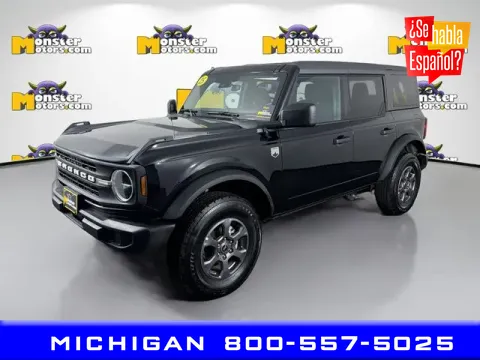Black 2025 Ford Bronco Big Bend for sale in Michigan Center, MI