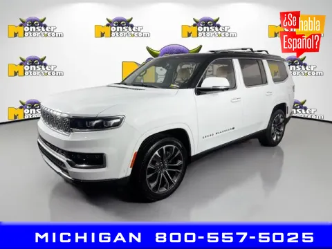 White 2022 Jeep Grand Wagoneer Series III for sale in Michigan Center, MI