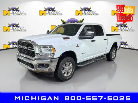White 2024 Ram 2500 Big Horn for sale in Michigan Center, MI