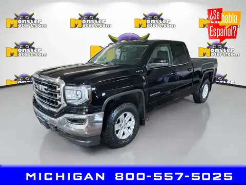 Black 2016 GMC Sierra 1500 SLE for sale in Michigan Center, MI