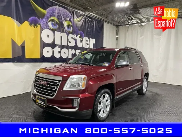 Red 2016 GMC Terrain SLT for sale in Michigan Center, MI