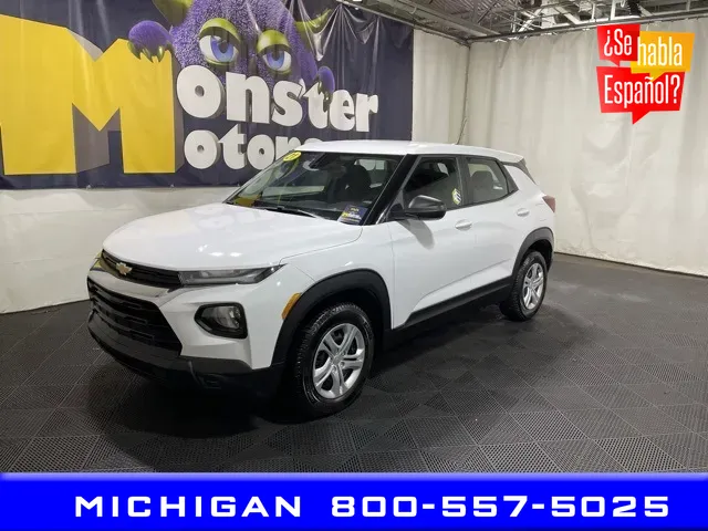 White 2021 Chevrolet TrailBlazer L for sale in Michigan Center, MI