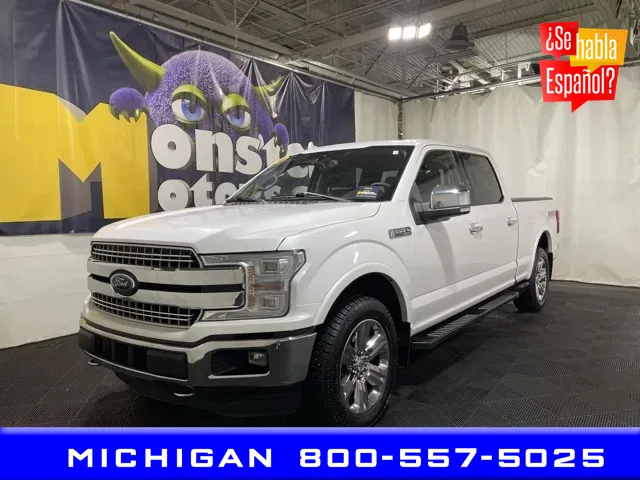 White 2018 Ford F-150 Lariat for sale in Michigan Center, MI