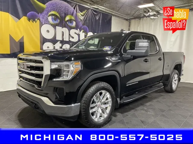 Black 2021 GMC Sierra 1500 SLE for sale in Michigan Center, MI