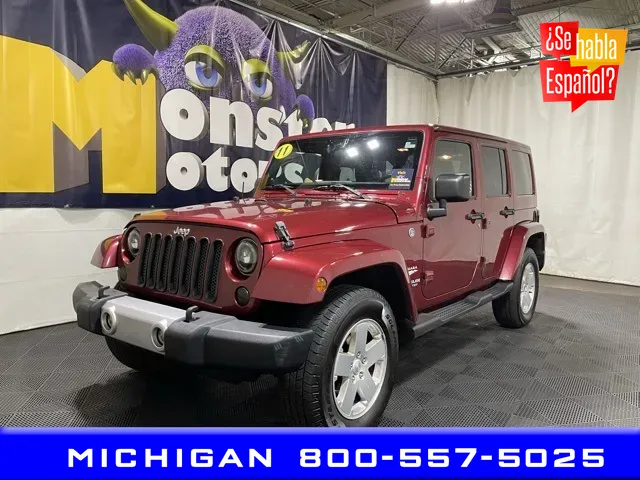 2011 Jeep Wrangler Unlimited Sahara for sale in Michigan Center, MI