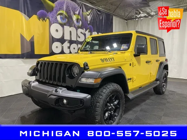 2021 Jeep Wrangler Unlimited Willys for sale in Michigan Center, MI