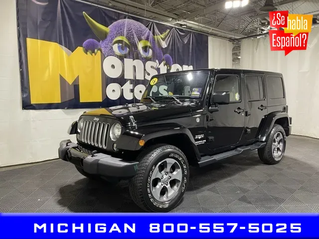 2016 Jeep Wrangler Unlimited Sahara for sale in Michigan Center, MI