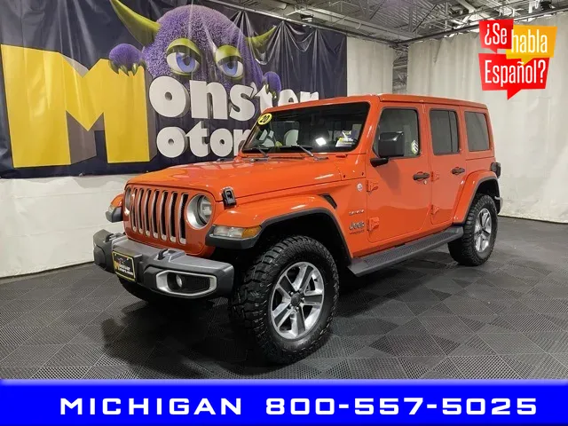 2020 Jeep Wrangler Unlimited Sahara for sale in Michigan Center, MI