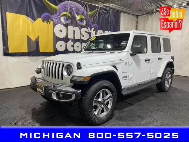 2021 Jeep Wrangler Unlimited Sahara for sale in Michigan Center, MI