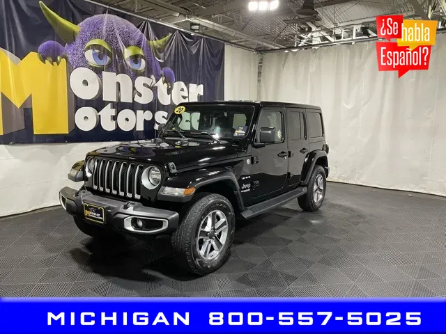 2020 Jeep Wrangler Unlimited Sahara for sale in Michigan Center, MI