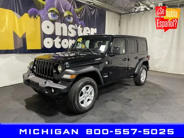 2021 Jeep Wrangler Unlimited Sport S for sale in Michigan Center, MI