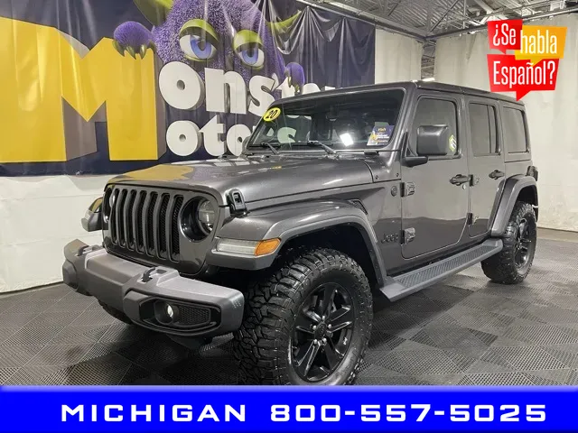 2020 Jeep Wrangler Unlimited Sahara Altitude for sale in Michigan Center, MI