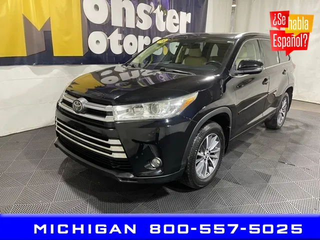 2018 Toyota Highlander XLE for sale in Michigan Center, MI