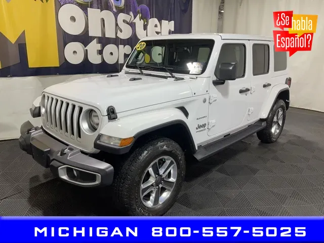 2020 Jeep Wrangler Unlimited Sahara for sale in Michigan Center, MI