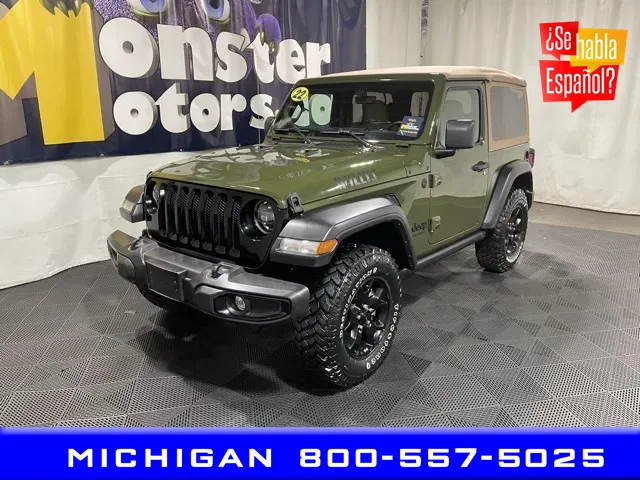 2022 Jeep Wrangler Willys for sale in Michigan Center, MI