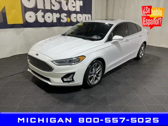2019 Ford Fusion Hybrid Titanium for sale in Michigan Center, MI