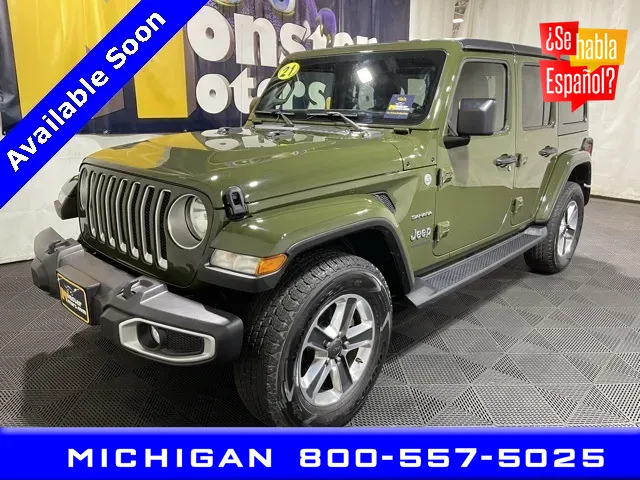 2021 Jeep Wrangler Unlimited Sahara for sale in Michigan Center, MI