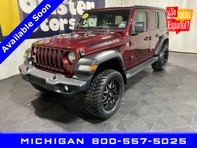 2021 Jeep Wrangler Unlimited Sport S for sale in Michigan Center, MI