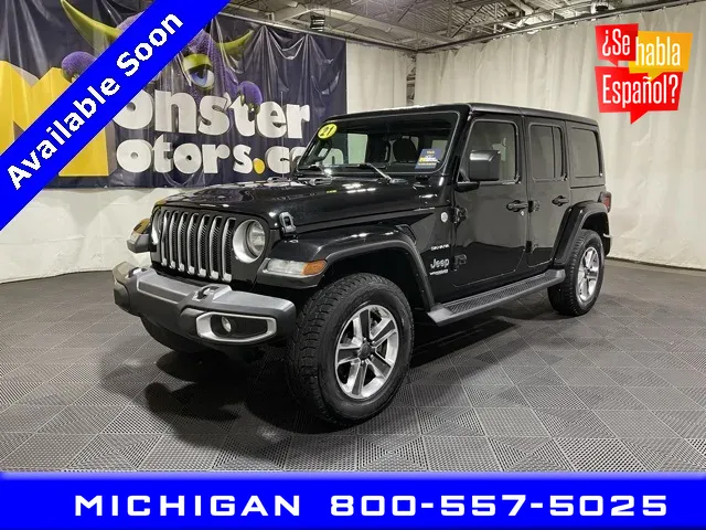 2021 Jeep Wrangler Unlimited Sahara for sale in Michigan Center, MI