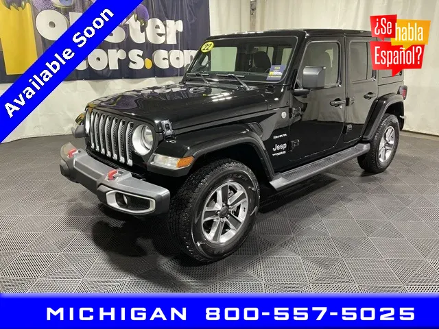 2022 Jeep Wrangler Unlimited Sahara for sale in Michigan Center, MI