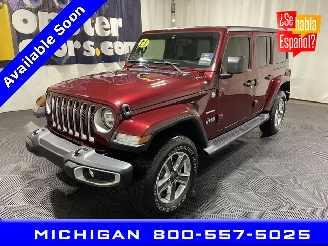 2021 Jeep Wrangler Unlimited Sahara for sale in Michigan Center, MI