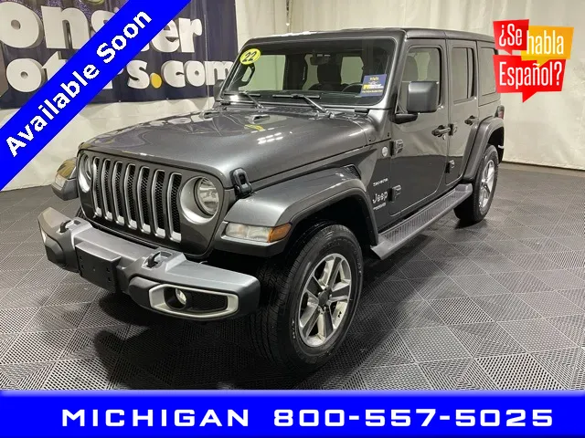2022 Jeep Wrangler Unlimited Sahara for sale in Michigan Center, MI
