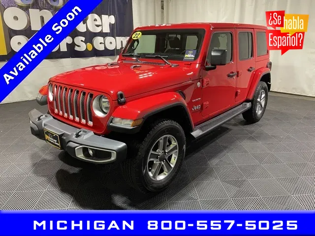 2022 Jeep Wrangler Unlimited Sahara for sale in Michigan Center, MI