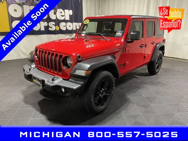 2022 Jeep Wrangler Unlimited Sport Altitude for sale in Michigan Center, MI