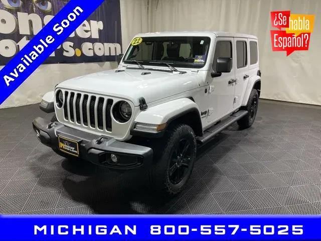 2022 Jeep Wrangler Unlimited Sahara Altitude for sale in Michigan Center, MI
