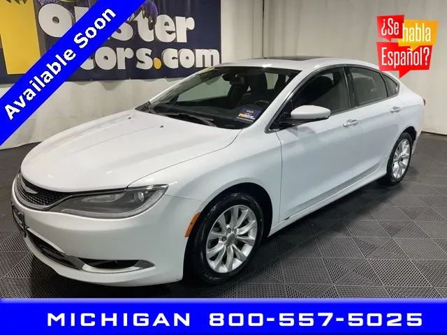 2015 Chrysler 200 C for sale in Michigan Center, MI
