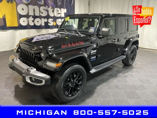2021 Jeep Wrangler Unlimited Sahara 4xe for sale in Michigan Center, MI