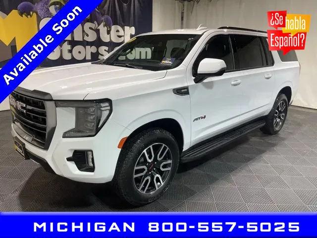 White 2023 GMC Yukon XL AT4 for sale in Michigan Center, MI