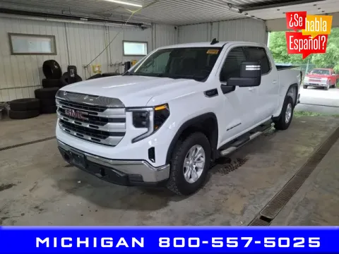White 2022 GMC Sierra 1500 SLE for sale in Michigan Center, MI