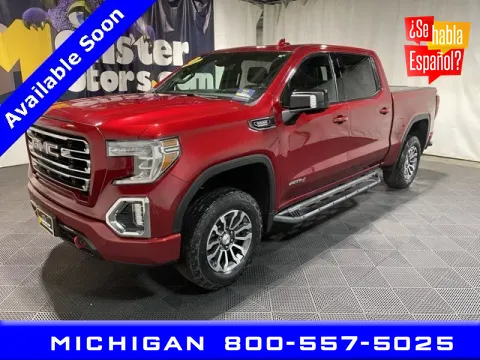 Red 2021 GMC Sierra 1500 AT4 for sale in Michigan Center, MI