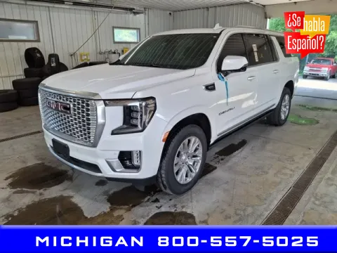 White 2022 GMC Yukon XL Denali for sale in Michigan Center, MI
