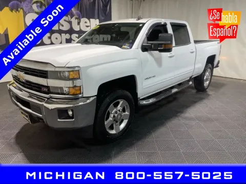 White 2016 Chevrolet Silverado 2500HD LT for sale in Michigan Center, MI