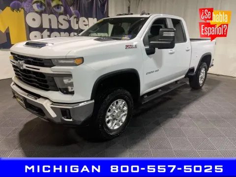 White 2024 Chevrolet Silverado 2500HD LT for sale in Michigan Center, MI