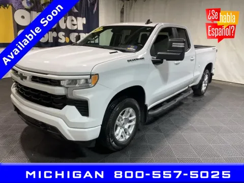 White 2024 Chevrolet Silverado 1500 RST for sale in Michigan Center, MI