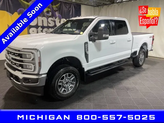 White 2024 Ford F-250SD Lariat for sale in Michigan Center, MI