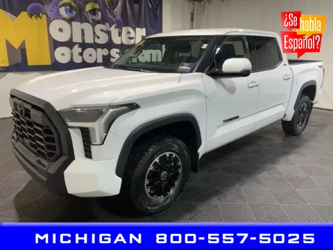 Black 2023 Toyota Tundra SR5 for sale in Michigan Center, MI