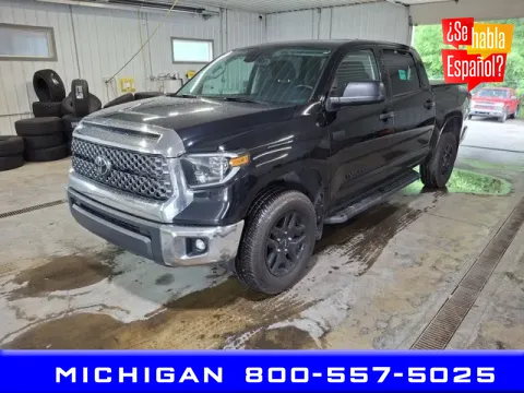 Black 2021 Toyota Tundra SR5 for sale in Michigan Center, MI