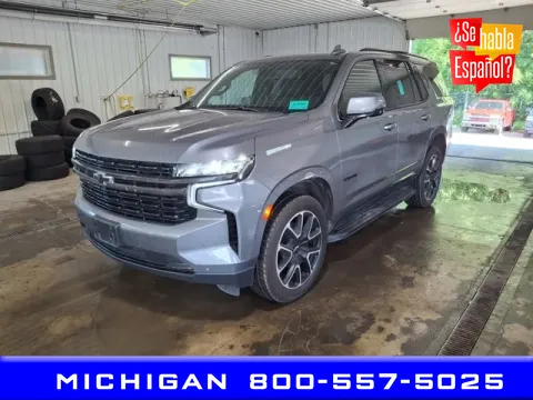 Gray 2022 Chevrolet Tahoe RST for sale in Michigan Center, MI