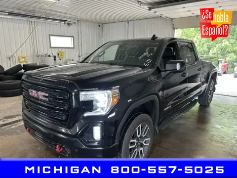 Black 2021 GMC Sierra 1500 AT4 for sale in Michigan Center, MI
