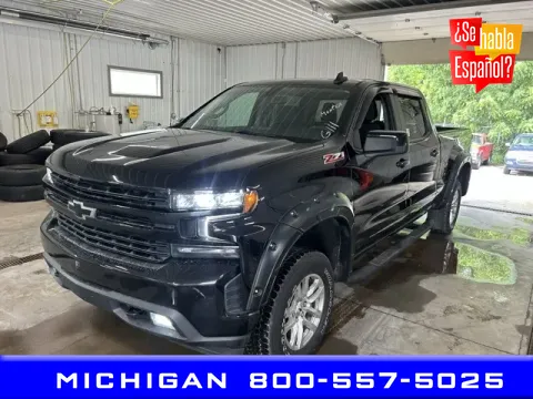 Black 2022 Chevrolet Silverado 1500 LTD RST for sale in Michigan Center, MI